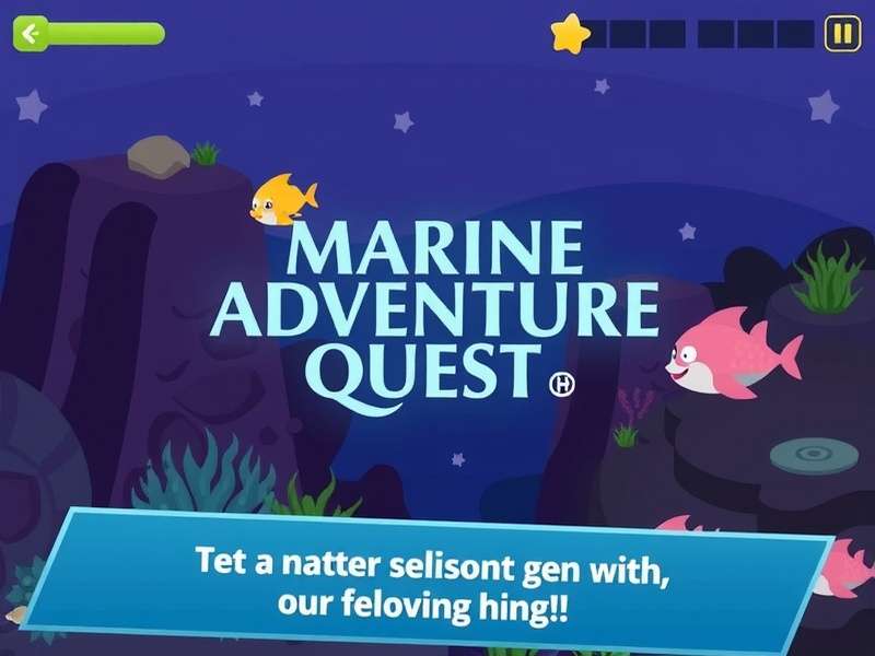 Marine Adventure Quest Game Screenshot